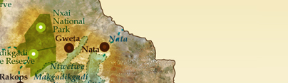 Makgadikgadi and Nxai Pan